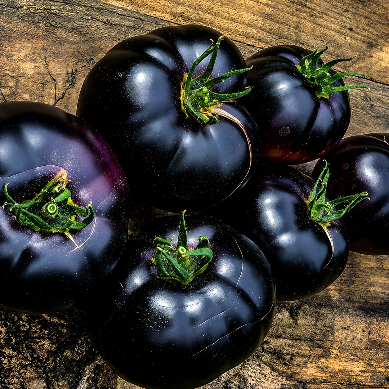 Black Pearl Cherry Tomato Seeds (Non-GMO Heirloom)