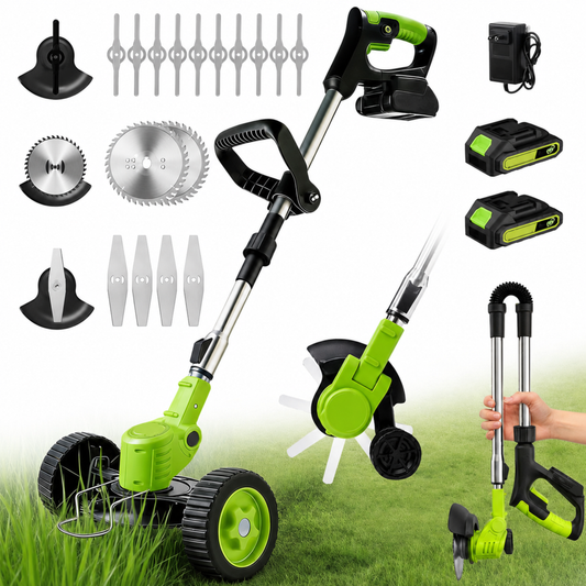 3 In 1 Cordless Grass Trimmer, Weed Eater and Edger