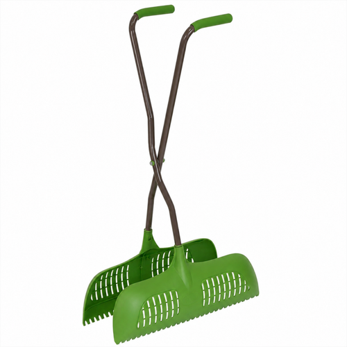 Leaf Grabber Rake with Long Handle