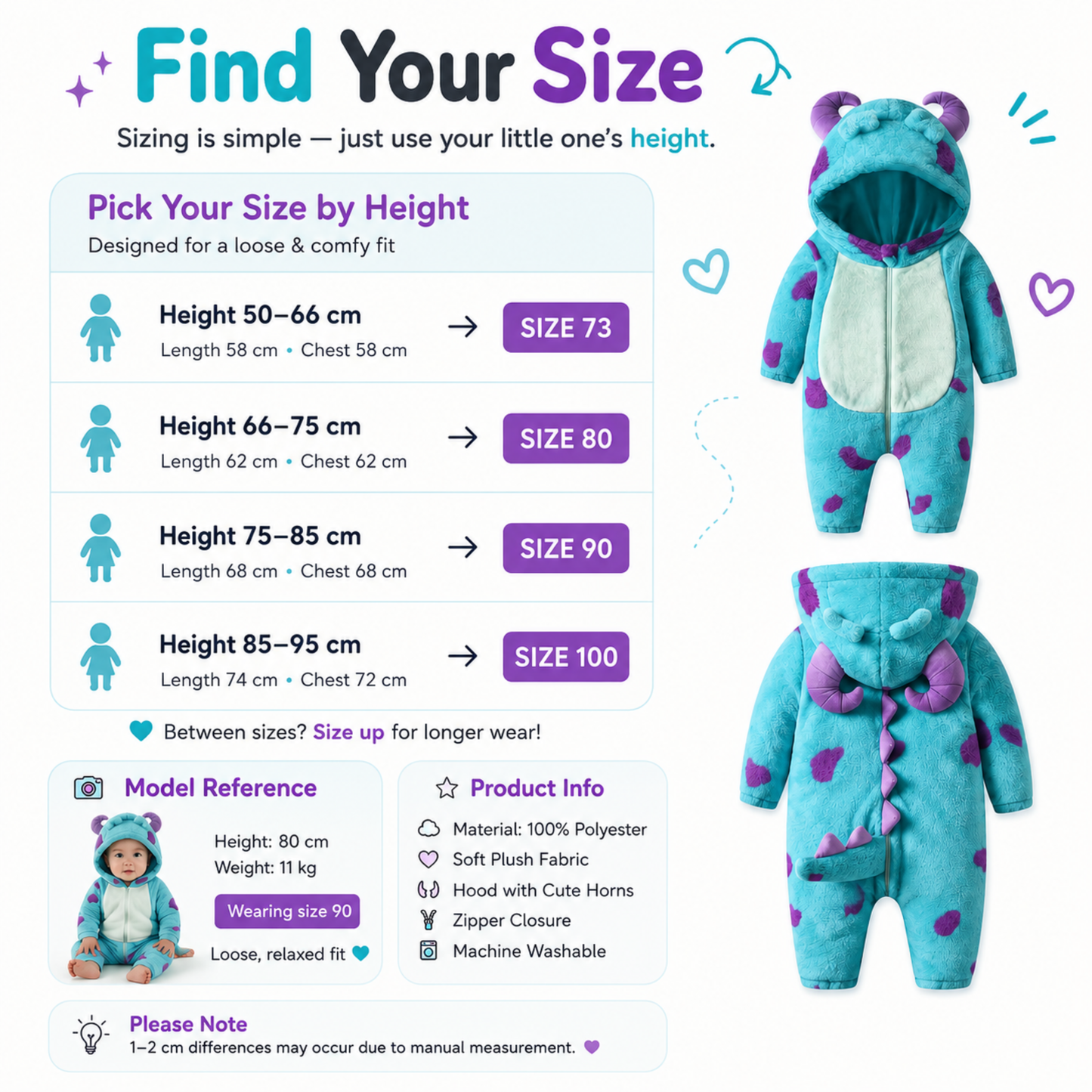Cozy Monster Onesie