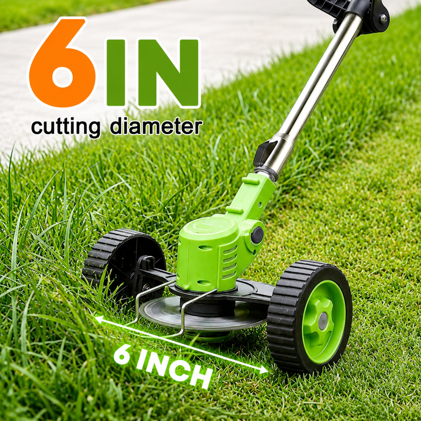3 In 1 Cordless Grass Trimmer, Weed Eater and Edger