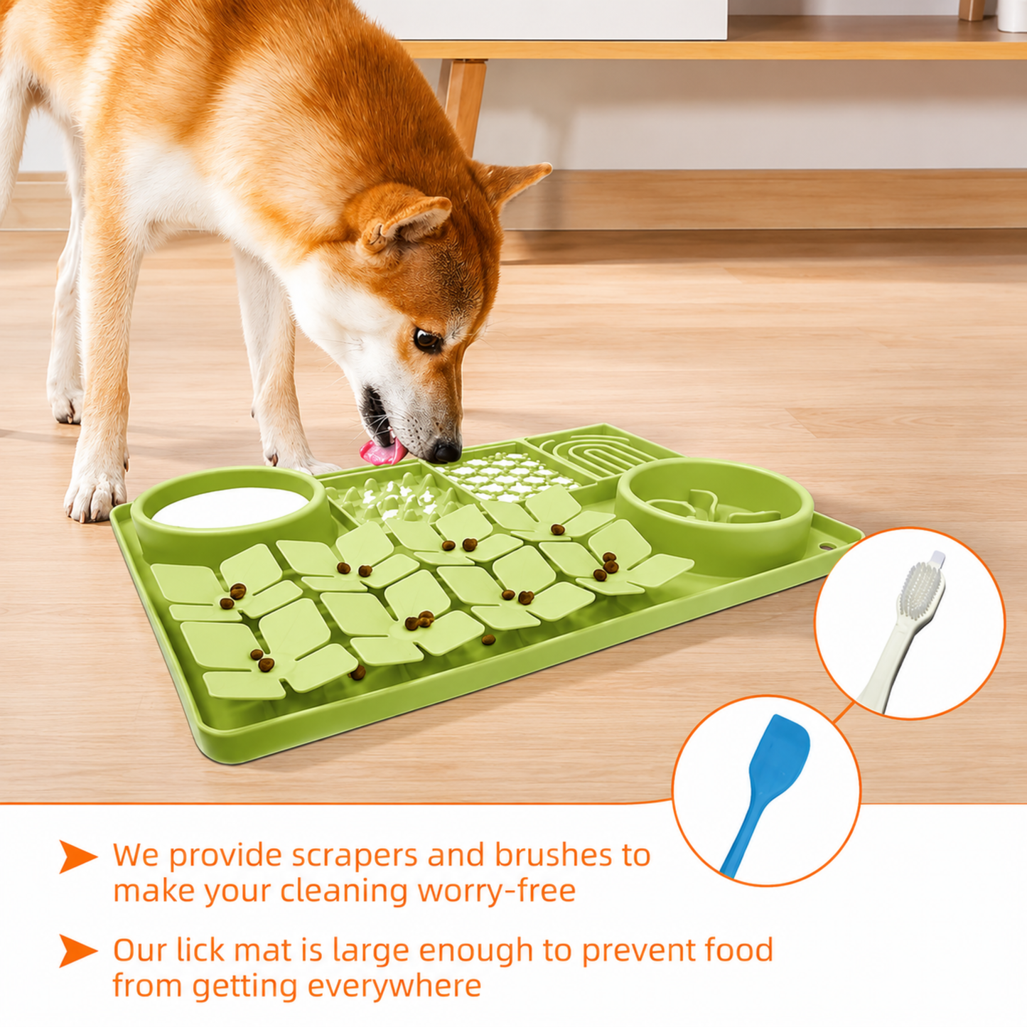 4 IN 1 Pet Slow Feeding Mat