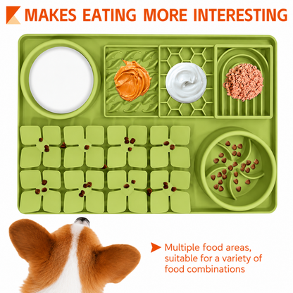 4 IN 1 Pet Slow Feeding Mat