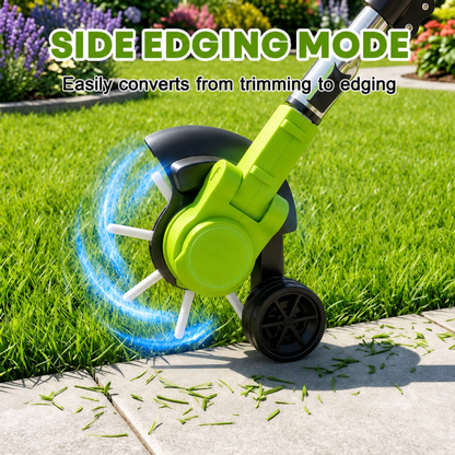 3 In 1 Cordless Grass Trimmer, Weed Eater and Edger