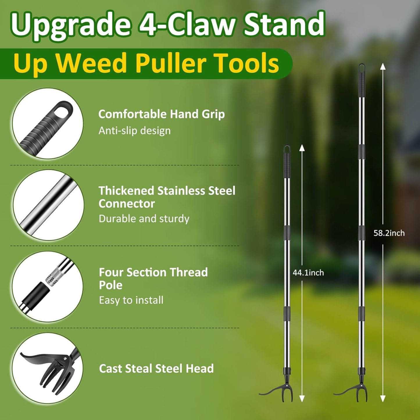 Garden Weed Remover Tool