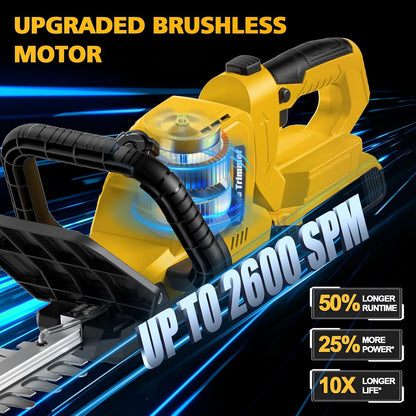 Brushless Cordless Hedge Trimmer